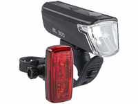 Büchel Fahrradbeleuchtung Fahrrad LED Batterie Lampen Set 30 15 Lux BL300...