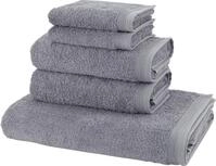 M&ouml;ve Handtuch Set Basic, Walkfrottier (Set, 5-St), 5tlg.-Set: 2xG&auml;ste- 2xHand- und