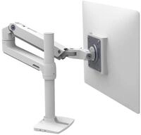 Ergotron Monitor-Halterung Ergotron LX Monitorarm mit hoher S&auml;ule Tischhalter