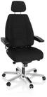 hjh OFFICE Drehstuhl XXL Drehstuhl 24 Hours I Stoff (1 St), XXL Chefsessel...