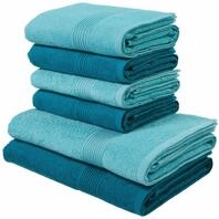 OTTO home Handtuch Set Anna, 2 Duscht&uuml;cher 70x140, 4 Handt&uuml;cher 50x100, Walkfrottee