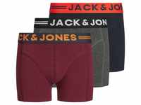 Jack & Jones Junior Boxershorts JACLICHFIELD TRUNKS 3 PACK NOOS JNR, schwarz