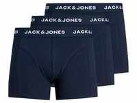 Jack & Jones Boxer (Packung, 3-St) mit Logowebbund, blau