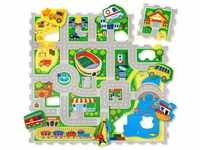 Hakuna Matte Spielmatte Puzzlematte für Babys 1,2x0,9m, 20% dickere...