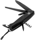 Victorinox Taschenmesser Taschenmesser Ranger Grip 55 Onyx Black mit 130 mm L&auml;nge,