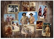 Oakie Doakie Games Actionfigur Bud Spencer & Terence Hill Puzzle Western Photo Wall