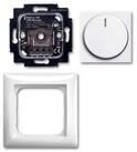 Busch-Jaeger Abdeckrahmen Busch-Jaeger Drehdimmer UP alpinwei&szlig; 6523 UJ-914-102,