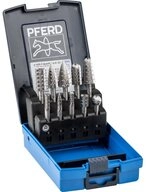 Pferd Fr&auml;se PFERD TOOLS 22900813 Fr&auml;sstift-Set HSS Schaftdurchmesser 6 mm