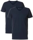 Petrol Industries T-Shirt (Packung, 2er-Pack) V-Ausschnitt