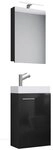 VCM Badm&ouml;bel-Set 3 teilig Badm&ouml;bel G&auml;ste WC Waschtisch Slito, (Komplett-Set,