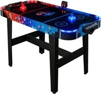 Carromco Air-Hockeytisch Fire vs. Ice mit LED-Pucks & Pusher, Torz&auml;hler, f&uuml;r Kinder