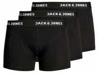 Jack & Jones Boxer (Packung, 3-St) mit Logowebbund, schwarz