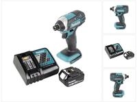 Makita Akku-Schlagschrauber DTD 152 RG1 Akku Schlagschrauber 18 V 165 Nm + 1x...