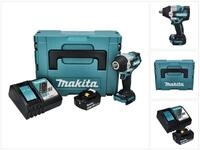 Makita Akku-Schlagschrauber DTW 700 RM1J Akku Schlagschrauber 18 V 700 Nm 1/2"...