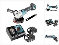 Makita Winkelschleifer DGA 506 RG Akku Winkelschleifer 18 V 125 mm Brushless +...