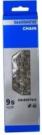 Shimano Fahrradkette SHIMANO E-Bike Kette 9-fach CN-E6070-9 STEPS E6000 HG...