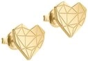 Liebeskind Berlin Paar Ohrstecker Schmuck Geschenk Edelstahl Ohrringe Herz