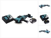 Makita Akku-Poliermaschine DPO 600 RM1 Akku Exzenterpolierer 18 V 150 mm XPT