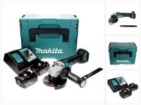 Makita Winkelschleifer DGA 506 RGJ Akku Winkelschleifer 18 V 125 mm Brushless +...