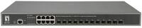 Levelone GTL-2091 - Switch - L3 - managed - 12 x 10 Gigabit SFP+ + 8 x 10/100/1