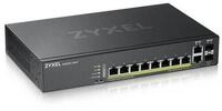 Zyxel Switch 10x GE GS2220-10HP 8Port+2xSFP/Rj45 Netzwerk-Switch