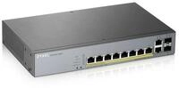 Zyxel GS1350-12HP SWITCH SMART POE+ DESKTOP 130W RACK Netzwerk-Switch