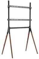 LogiLink TV-St&auml;nder, (bis 70 Zoll, TV St&auml;nder mit Walnussholz - Beinen 49-70" Zoll