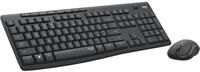 Logitech MK295 Kabellos Tastatur, Maus-Set US-Englisch, QWERTY Graphit...