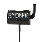 Spetebo Aschenbecher Metall Aschenbecher SMOKER mit Erdspie&szlig; - 115 cm, dekorativer