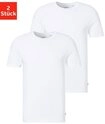 Jack & Jones T-Shirt JACBASIC mit Rippb&uuml;ndchen und angenehmem Tragekomfort