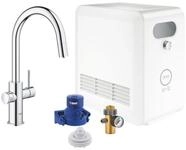 Grohe K&uuml;chenarmatur Blue Professional C-Auslauf (ausziehbarer Auslauf)