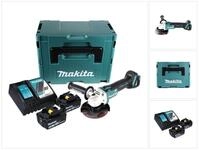 Makita Akku-Winkelschleifer DGA 504 RGJ Akku Winkelschleifer 18 V 125 mm...