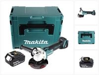 Makita Akku-Winkelschleifer DGA 504 G1J Akku Winkelschleifer 18 V 125 mm...