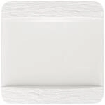 Villeroy & Boch Speiseteller Speiseteller 28x28 cm Manufacture Rock blanc