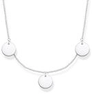 THOMAS SABO Kette mit Anh&auml;nger KE1959-001-21 Halskette mit Anh&auml;nger Damen Drei