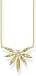 THOMAS SABO Goldkette Thomas Sabo Bl&auml;tter KE1949-414-14-L45v Damenhalskette