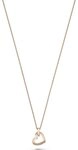 JETTE Silberkette JETTE Damen-Kette 8 Zirkonia Herz, TWISTED HEART
