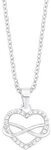 s.Oliver Silberkette Halskette mit Herz Anh&auml;nger - s.Oliver Jewelry Modell: 2025989