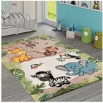 Paco Home Kinderteppich Diamond 644, rechteckig, H&ouml;he: 18 mm, 3D-Design, Motiv