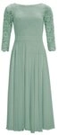 SWING Abendkleid Taillierter Schnitt mit ausgestelltem Rockteil
