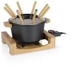 PRINCESS Fondue Princess 173025 Fondue Pure Schwarz &ndash; Bambusgeh&auml;use &ndash; 1,5&nbsp;l