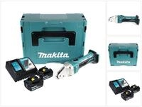 Makita Akku-Universalschere DJS 161 RGJ Akku Blechschere 18 V 1,6 mm + 2x Akku 6,0 Ah