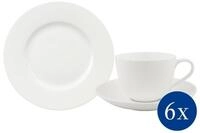 Villeroy & Boch Kaffeeservice Villeroy & Boch Kaffeeservice NOBLESSE/ROYAL wei&szlig;