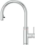 QUOOKER K&uuml;chenarmatur Flex Round mit COMBI Reservoir verchromt gl&auml;nzend FXRCHR