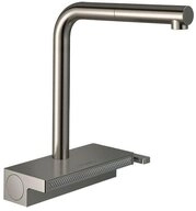 hansgrohe K&uuml;chenarmatur hansgrohe 250 Aquno Select M81, ausziehbarer Schlauch...