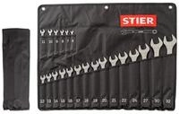 Stier Innensechskantschl&uuml;ssel STIER Ringmaulschl&uuml;ssel-Satz SW 6 - 32 mm 21-teilig