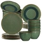 LEONARDO Tafelservice Matera Tafelservice 24er Set (24-tlg), 6 Personen, Keramik