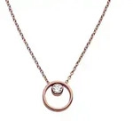 SKAGEN Kette mit Anh&auml;nger Schmuck Geschenk Edelstahl Halskette ELIN, mit...