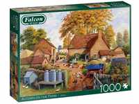 Jumbo Spiele Puzzle 11274 Finlay Herbst auf der Farm 1000 Teile Puzzle, 1000