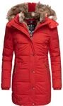 Wintermantel MARIKOO "Wintermantel Lieblings Jacke", Damen, Gr. XS, rot,